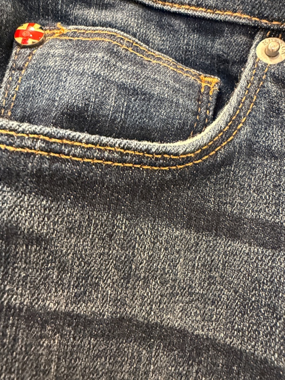 Hudson Jeans Women's Dark Blue Skinny Jeans - Picture 5 of 10